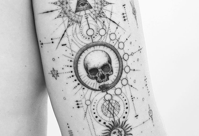 blog-calaveras-tatuajes-de-calaveras-minimalista