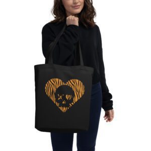 bolso-algodon-organico-corazon-calavera-cebra-naranja